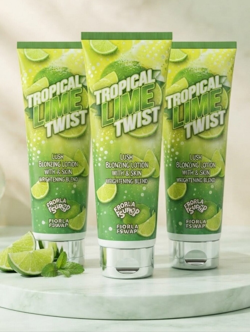 Lush Tropical Lime Twist Bronzing Lotion - Tanning Bed Lotion